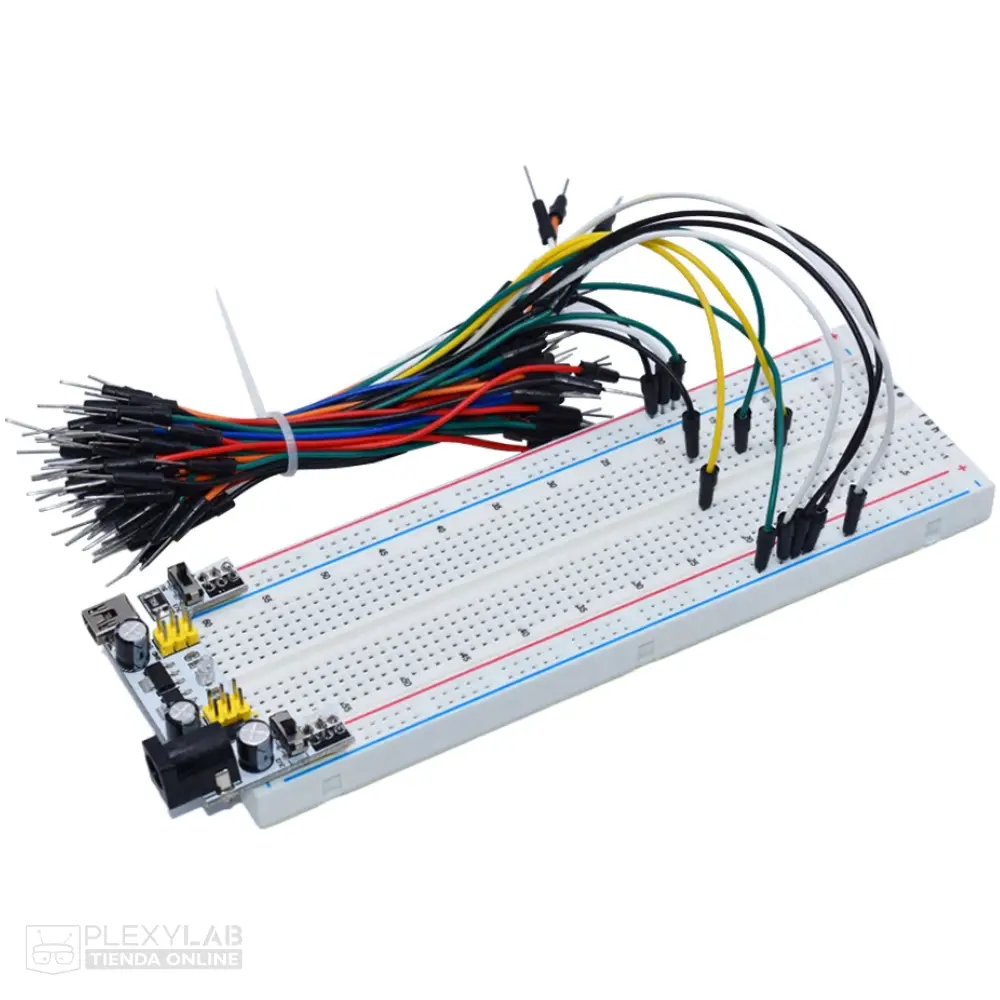 kit-protoboard-830-puntos-mb102-fuente-de-5v-y-3.3v-micro-usb-juego-de-65-cables-002
