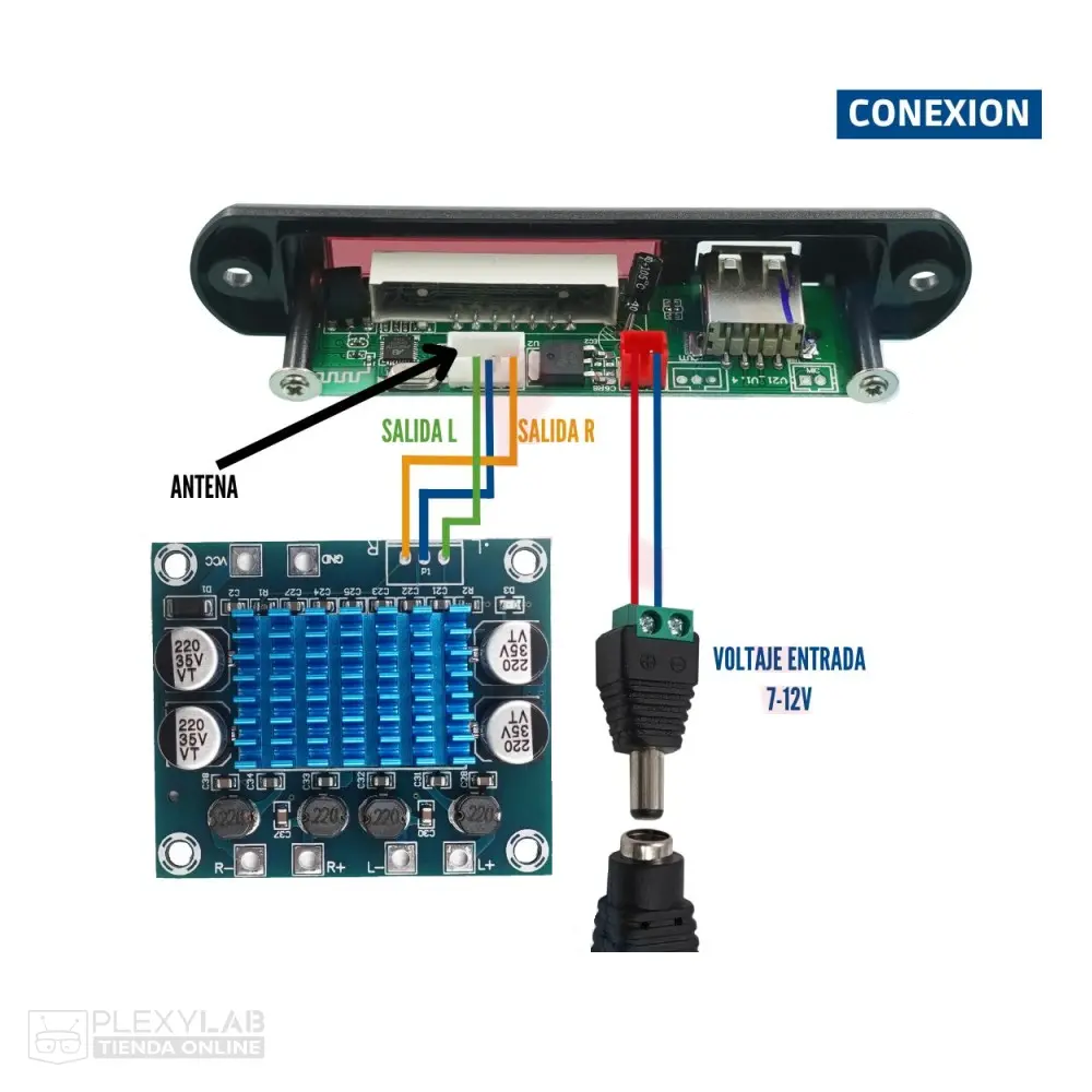 modulo-mp3-bluetooth-xlx-1016t-car-audio-12v-fm-radio-usb-con-control-remoto-006