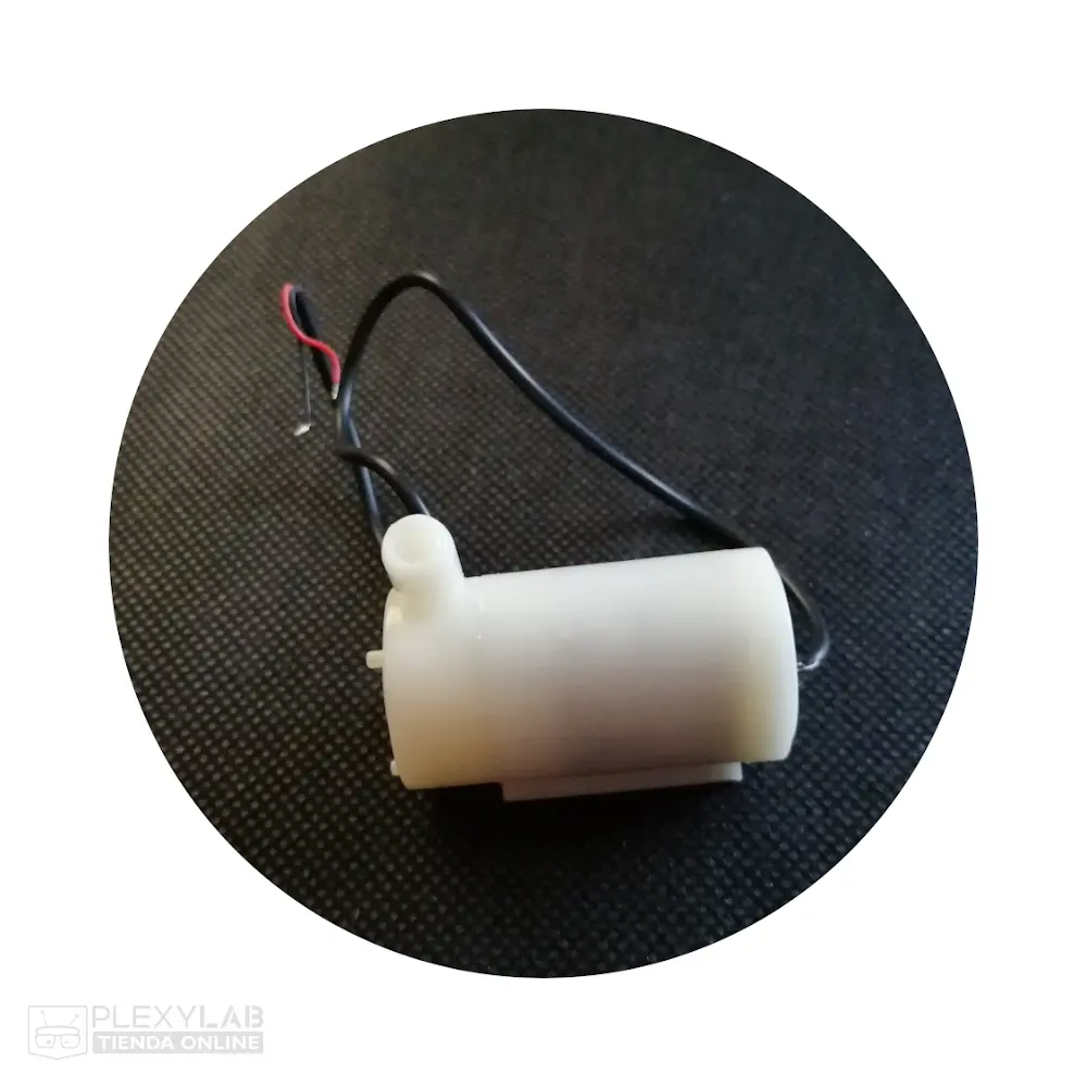 Mini bomba de agua sumergible DC de 2.5 a 6V 120L/h para Arduino, acuarios, peceras