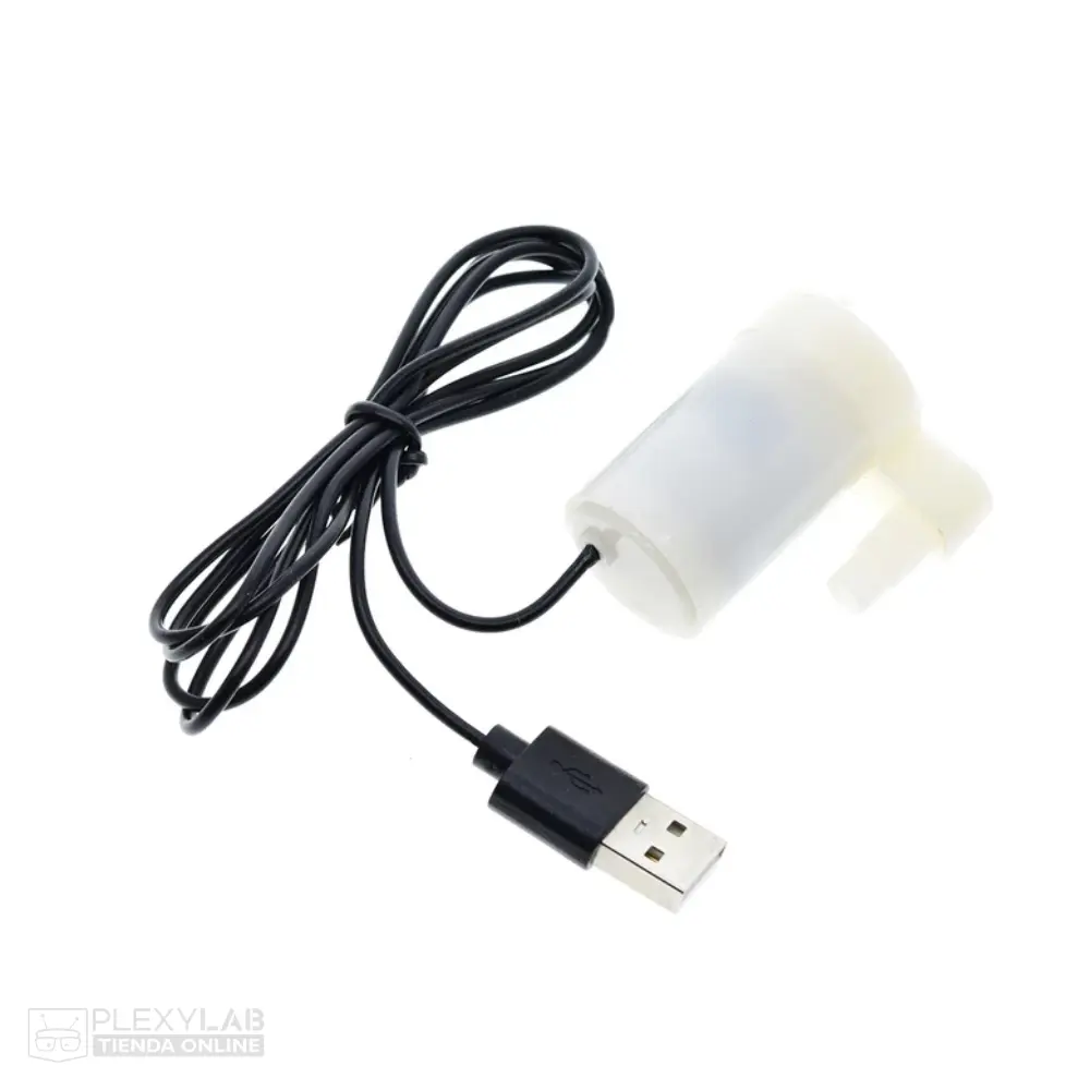 Mini bomba de agua sumergible DC 2.5 - 6V con USB