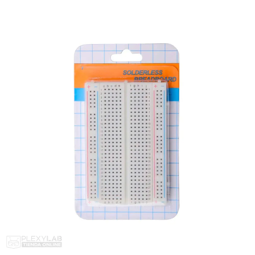 Protoboard pequeño ZY-60 de 400 puntos