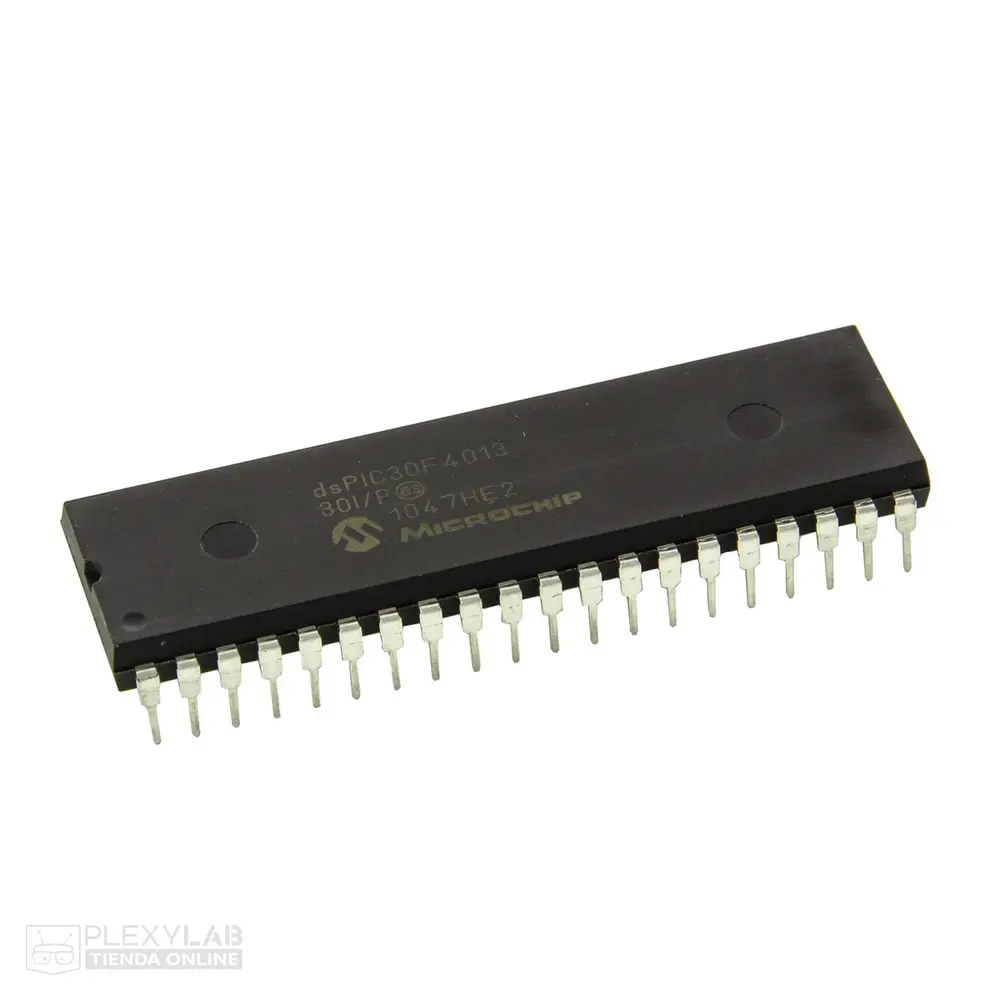 Microcontrolador dsPIC30F4013-30I/P, encapsulado DIP-40