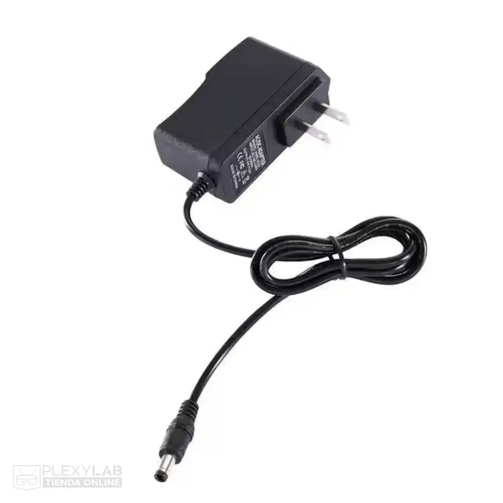 Fuente de alimentación de 5V 2A, plug de 5.5/2.1mm, compatible con jack de Arduino