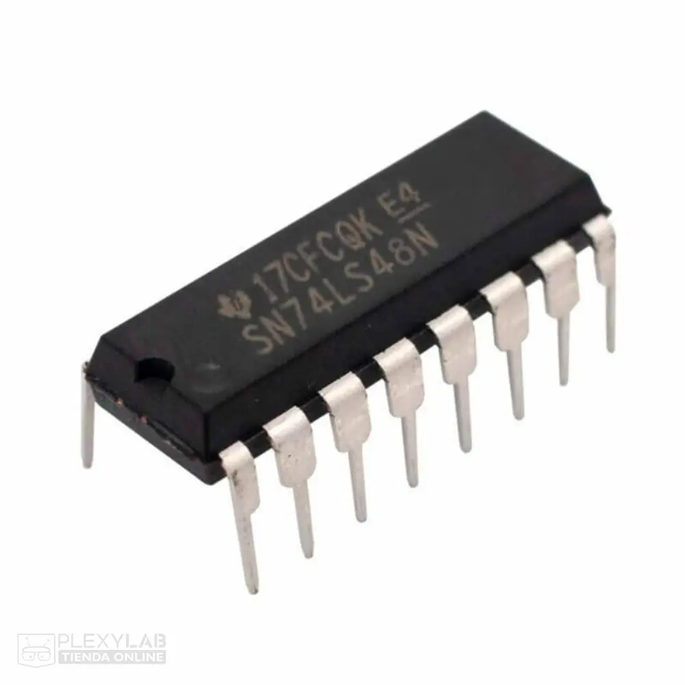 Circuito integrado 74LS48 Decodificador Display 7 Segmentos