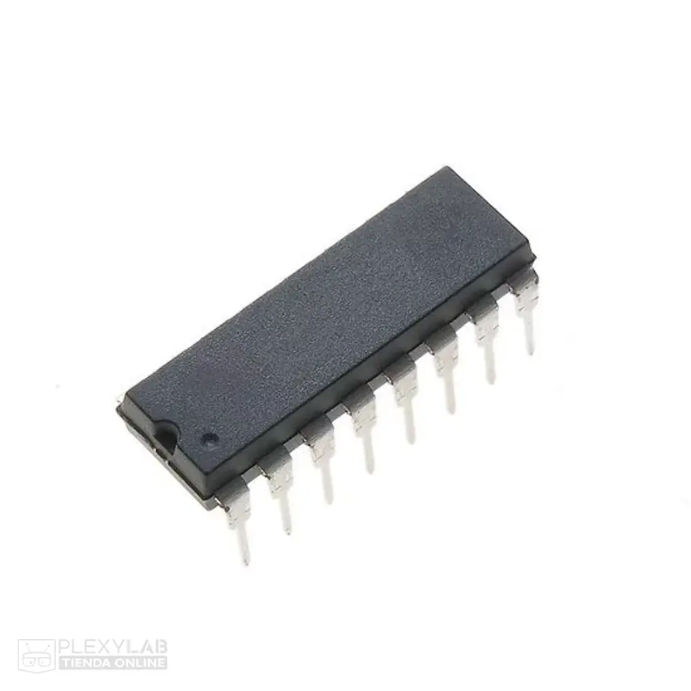 Circuito integrado 74LS175 Flip Flop cuádruple tipo D