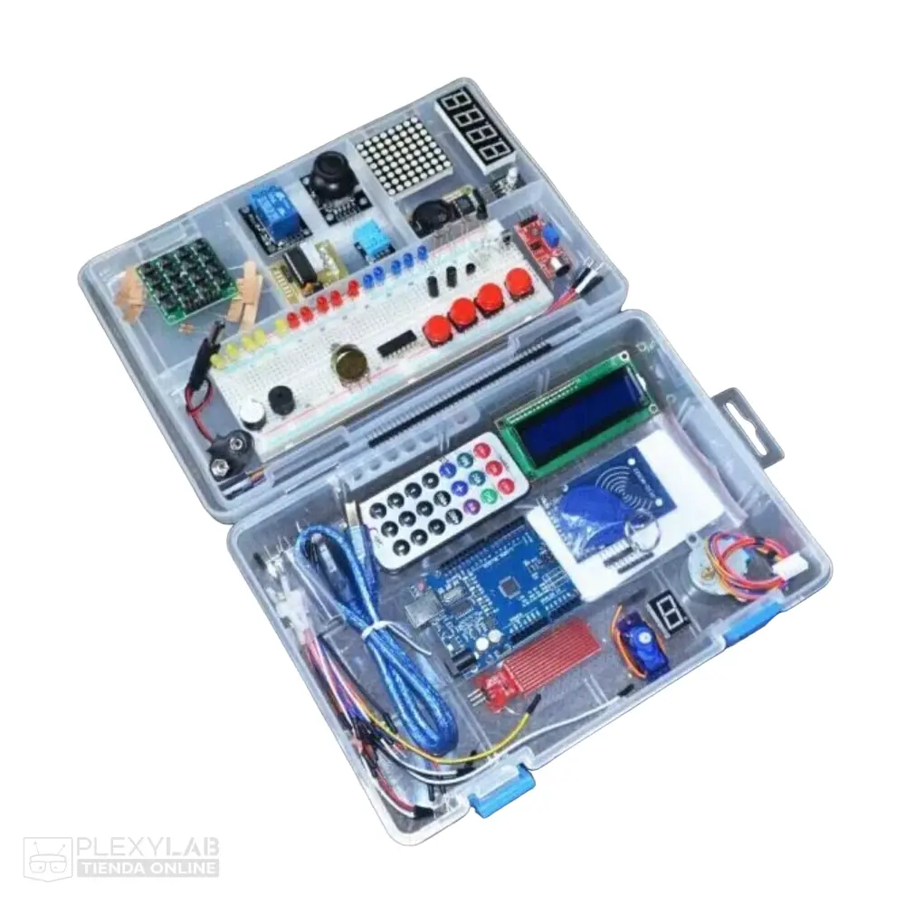 Kit completo para Arduino Uno con 77 elementos