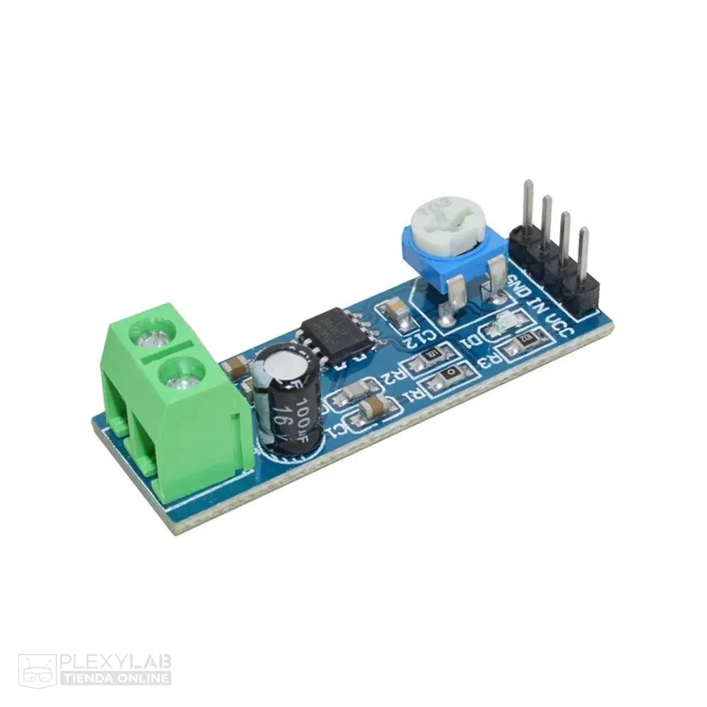 Módulo amplificador de audio LM386 para Arduino