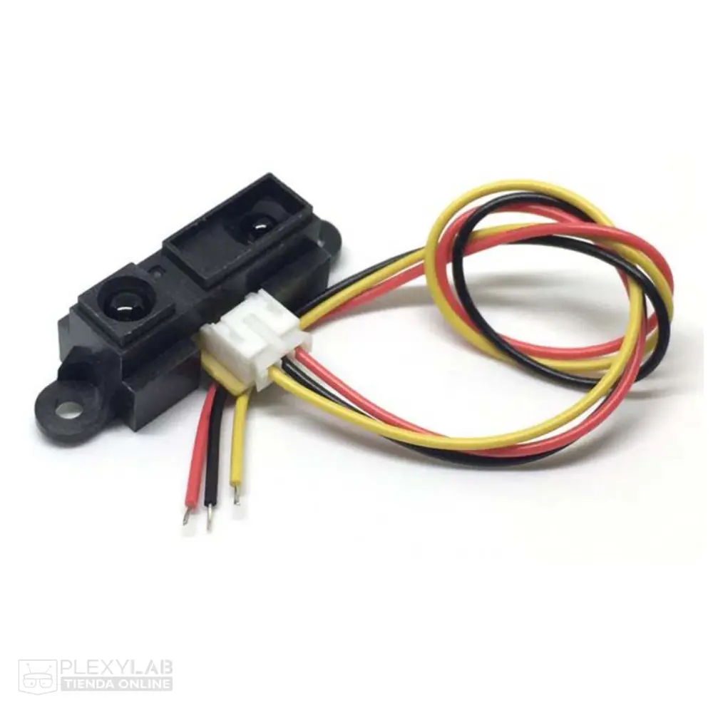 Módulo sensor de distancia sharp GP2Y0A21YK0F con rango de medición de 10 a 80 cm