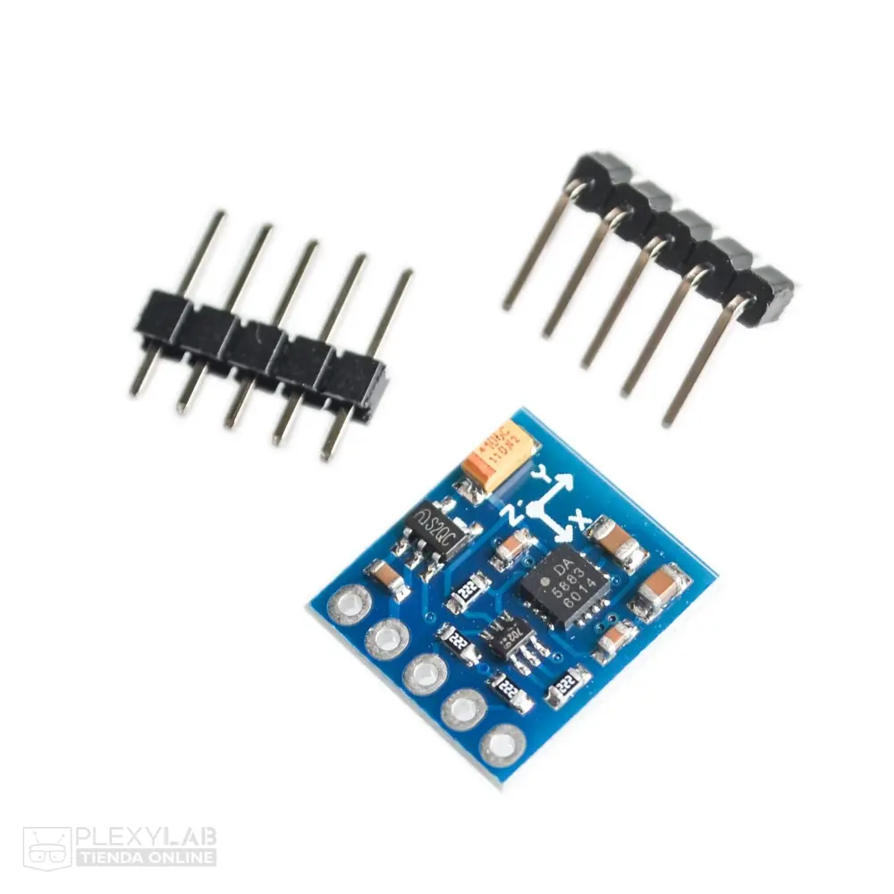 Módulo GY-271 HMC5883L magnetómetro de tres ejes y brújula electrónica