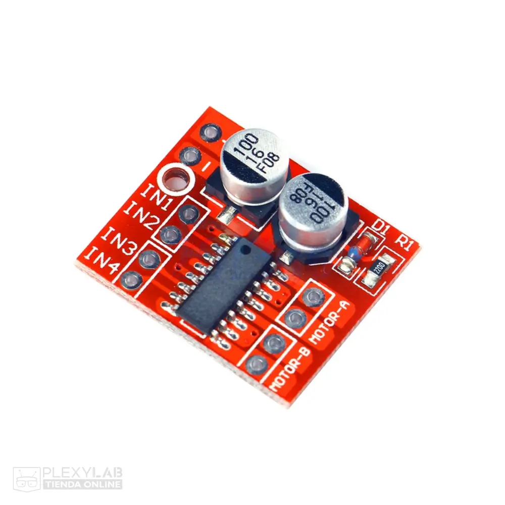 Módulo driver MX1508 controlador de motores mini Puente H L298N