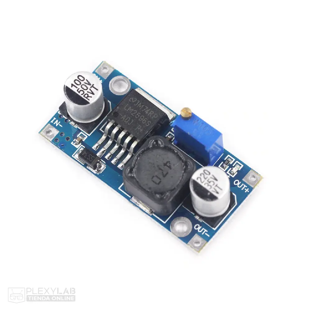 Módulo regulador de voltaje Step Down LM2596 3A DC-DC BUCK ajustable