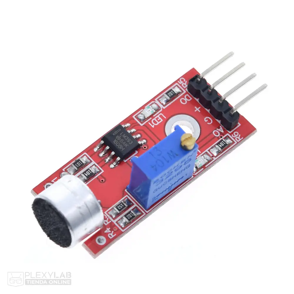 Módulo KY-037 sensor de sonido micrófono para Arduino, PIC, AVR