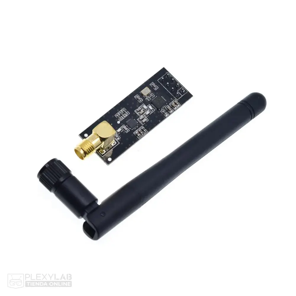 Módulo transceptor inalámbrico NRF24L01 + PA + LNA SMA con antena