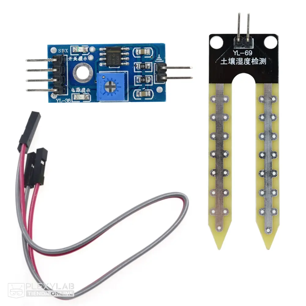 Sensor de humedad del suelo Higrómetro YL-69 con módulo YL-38