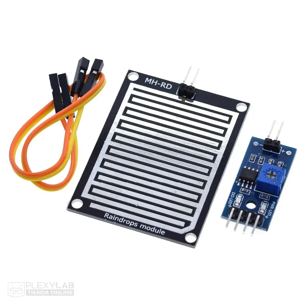 Módulo sensor detector de gotas de lluvia