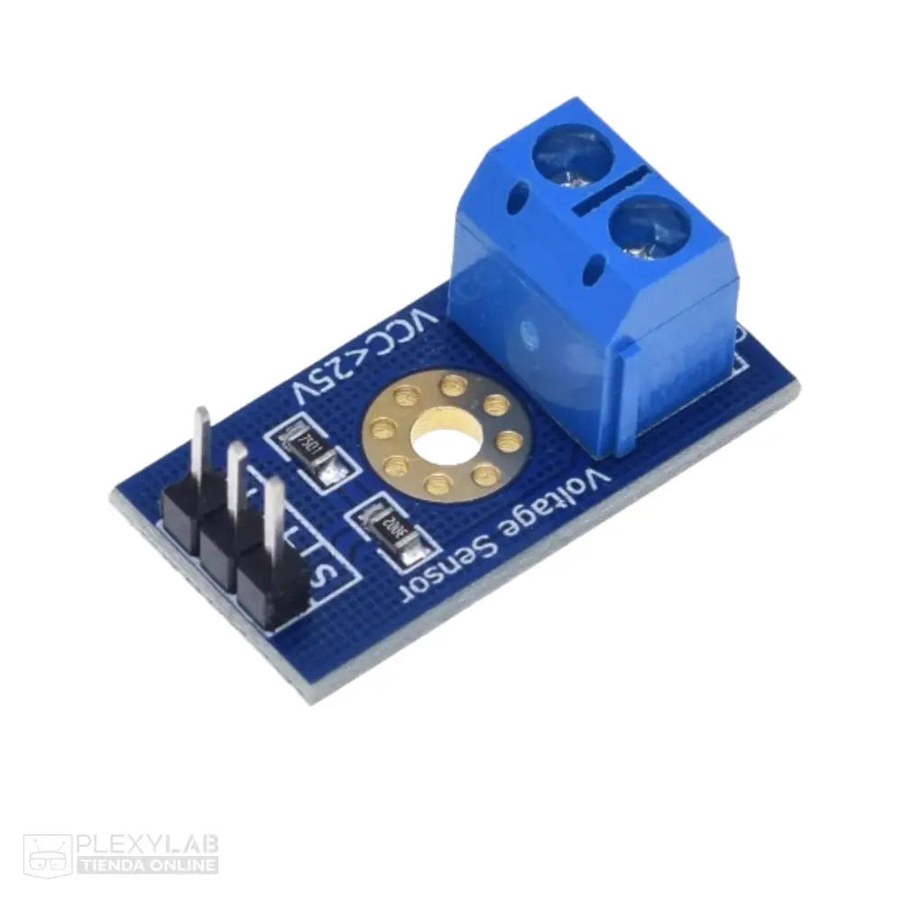 Módulo sensor de voltaje DC de 0 a 25V para Arduino