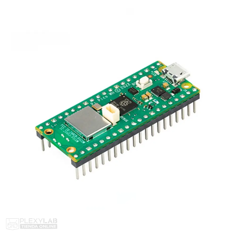 Raspberry Pi Pico WH RP2040 con WiFi y header soldado