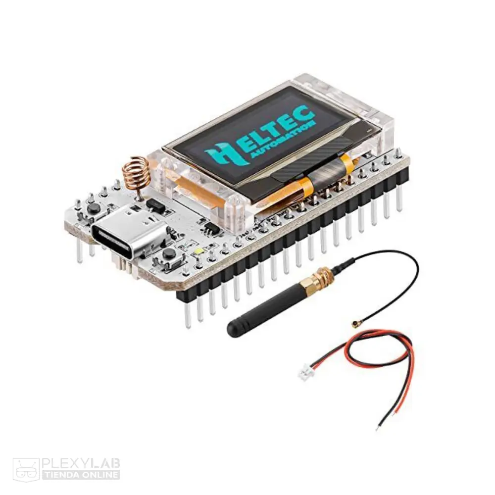 Tarjeta de desarrollo Heltec WiFi LoRa 32 V3 SX1262 de 915 MHz ESP32 con Bluetooth y pantalla OLED 