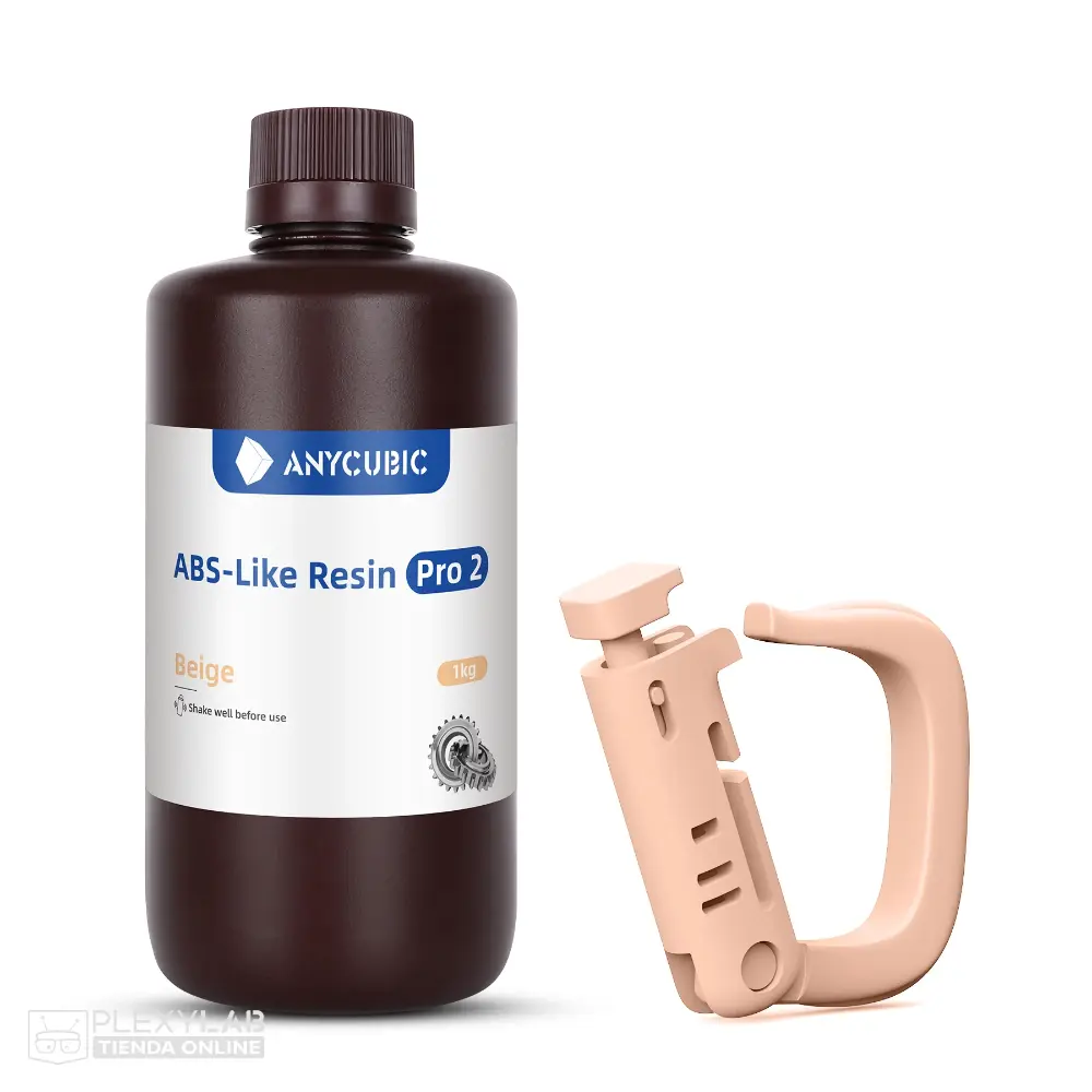 Resina Anycubic ABS-Like Pro 2 UV 405 nm de 1kg
