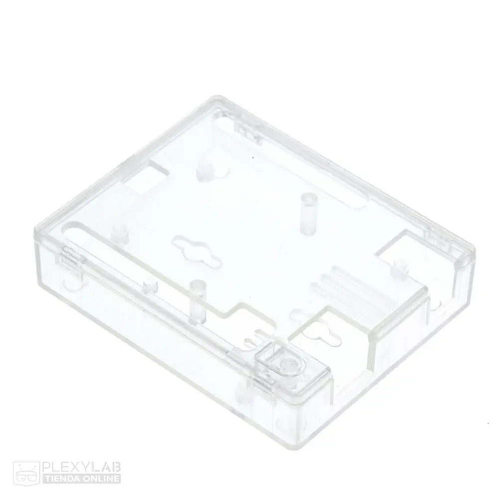 Caja, carcasa, case de acrílico transparente compatible con Arduino UNO R3