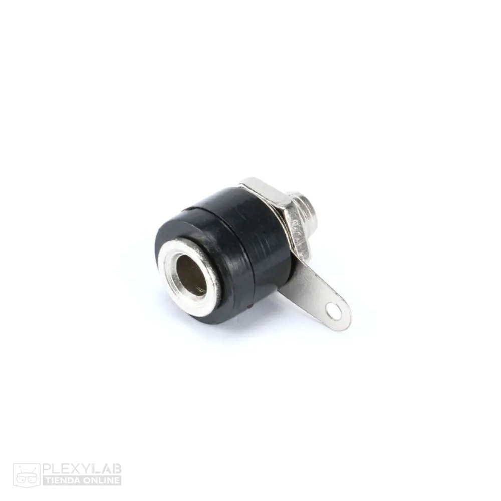 Conector jack banana hembra para montaje en panel