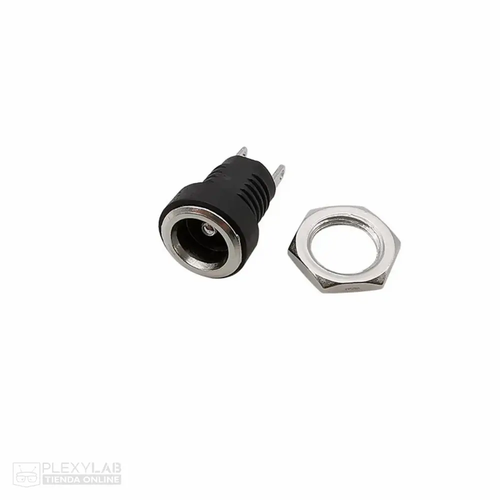 Conector Jack-Hembra DC-022B para Plug de 5.5x2.1 mm