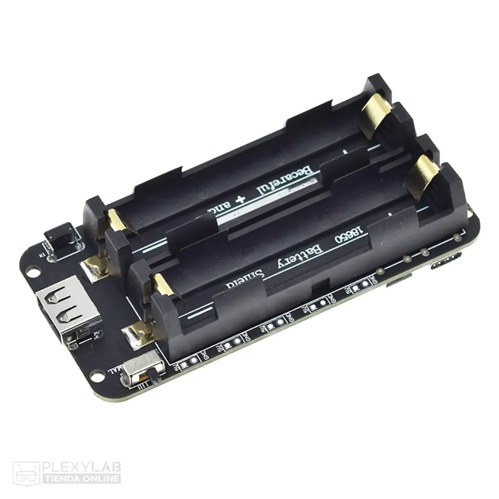 Módulo shield de expansión dual V8 2x18650 baterías de litio