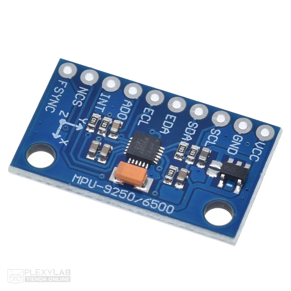 Módulo sensor MPU-9250 GY-9250 I2C acelerómetro, giroscopio y magnetómetro
