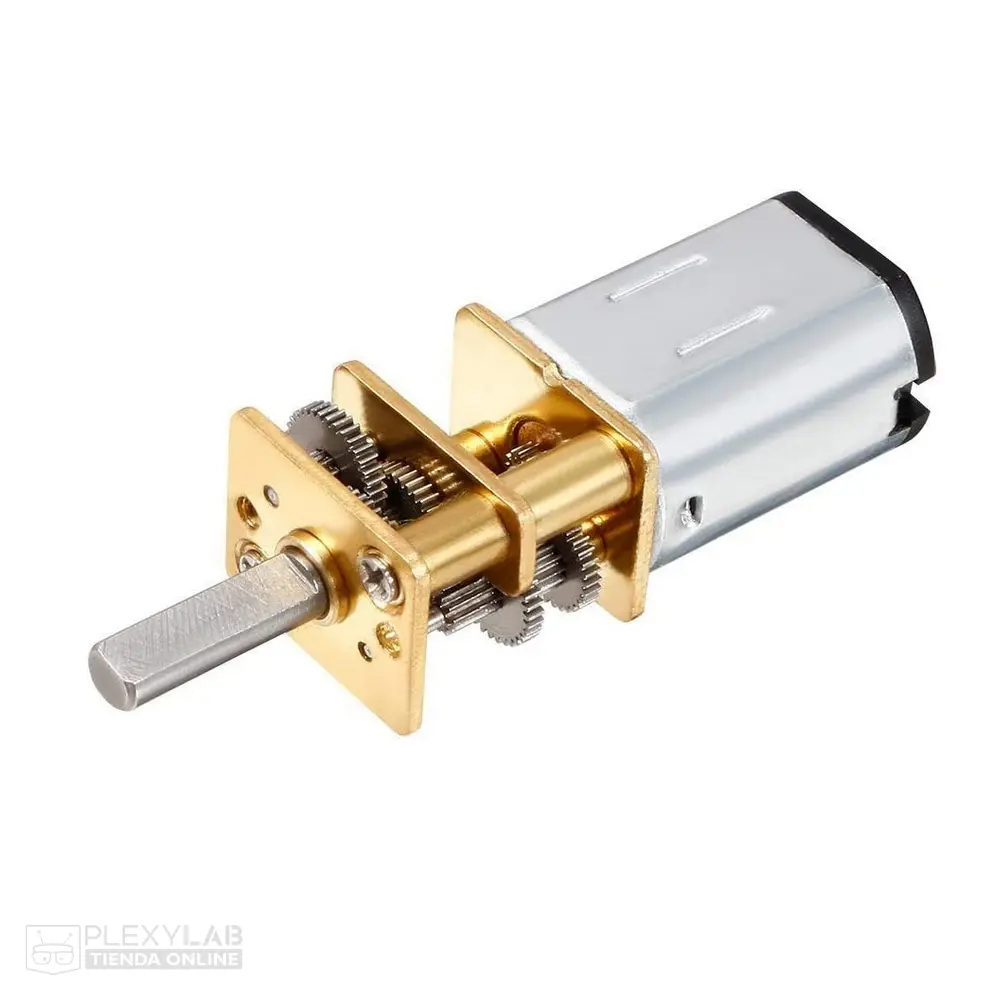 Micro motor de engranaje de metal GA12-N20 microrreductor de 12V