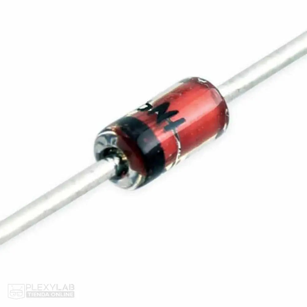 1N4148 Diodo de Germanio de 300mA 100V DO-35