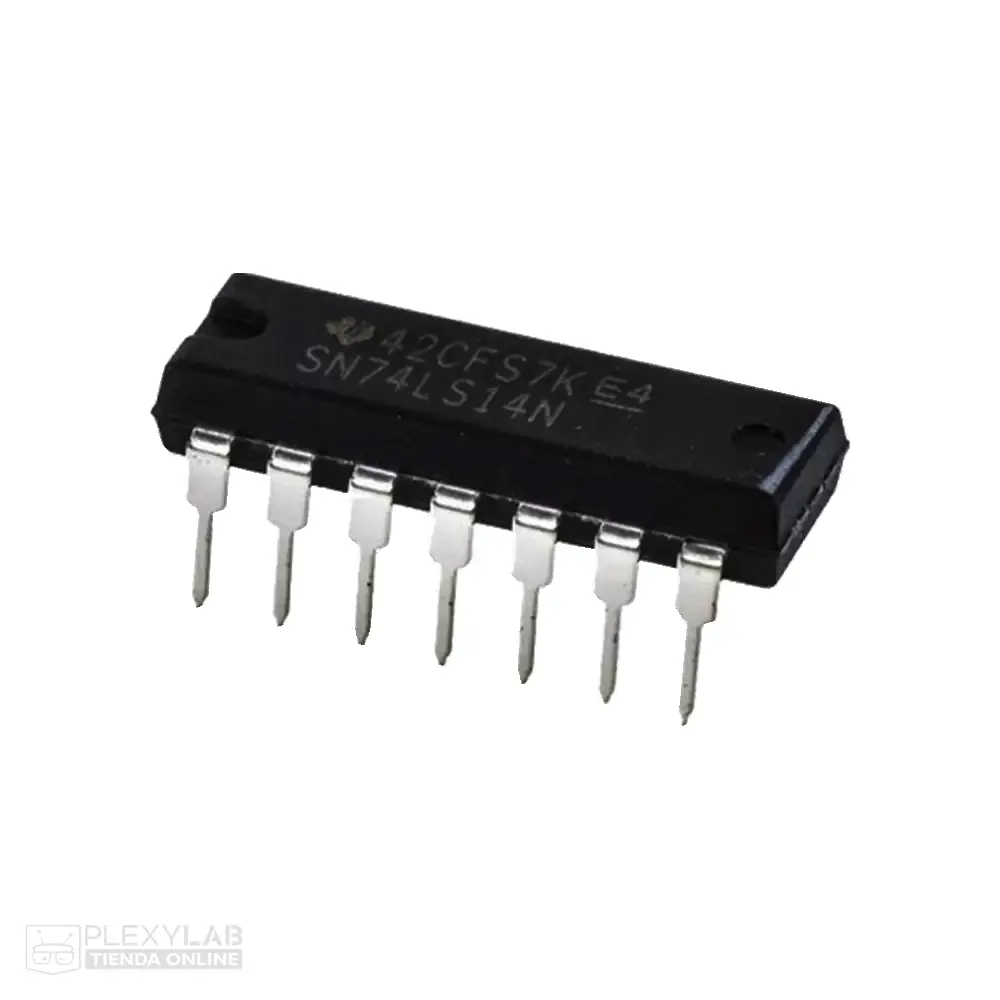 Circuito integrado 74LS14 Seis Inversore Schmitt Trigger