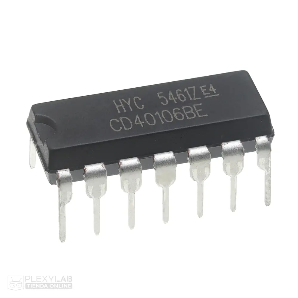 Circuito integrado CD40106BE CMOS Schmitt-Trigger Inverters