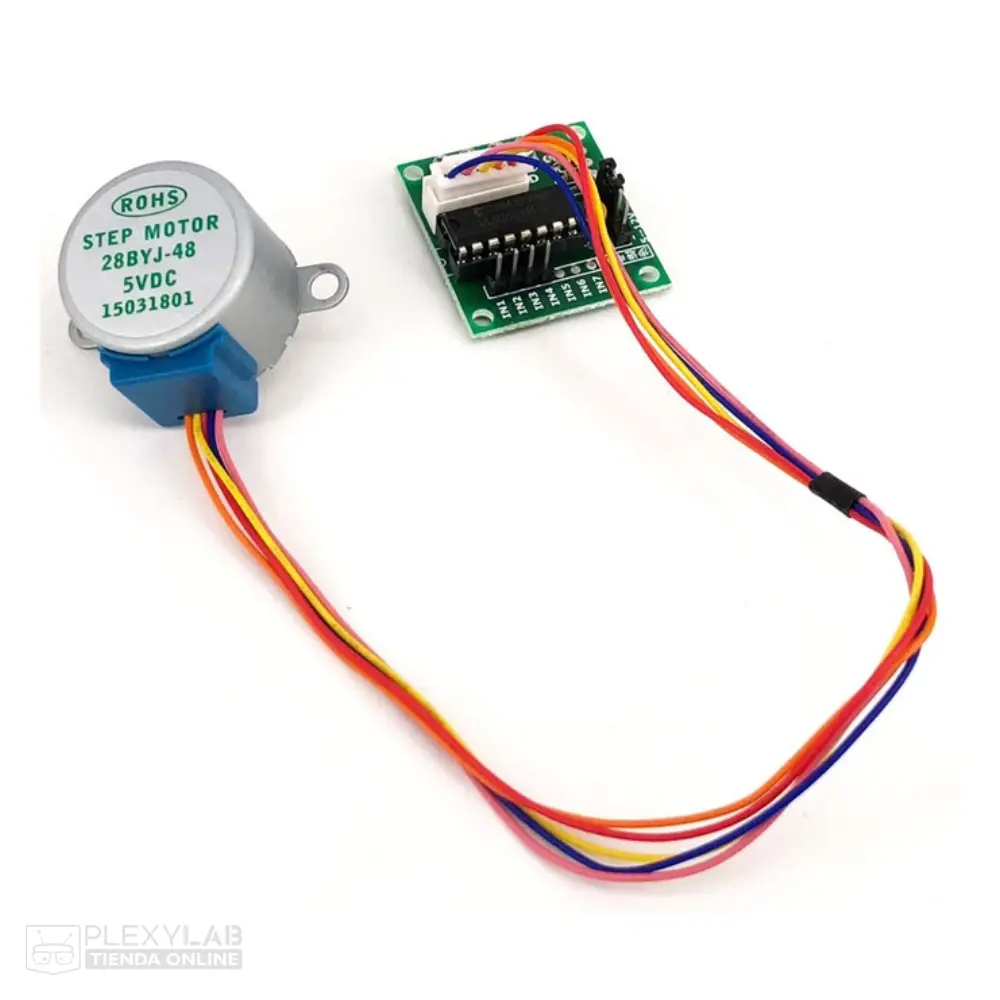 Motor paso a paso 28BYJ-48 5V y driver ULN2003