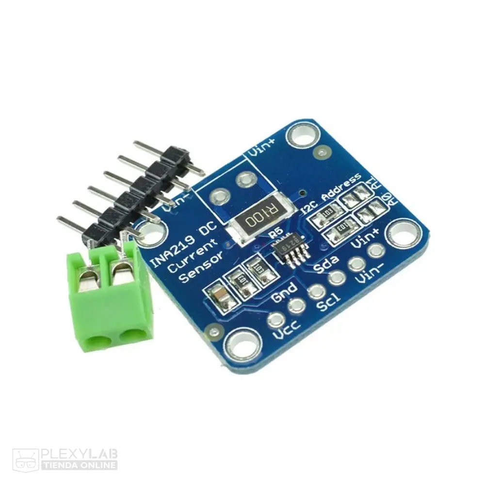 Módulo sensor de corriente INA219 con interfaz I2C para Arduino