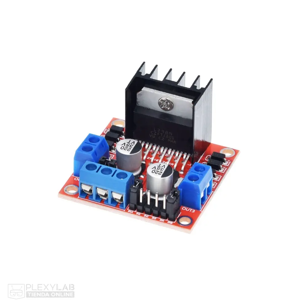 Módulo driver controlador de motores Puente H L298N