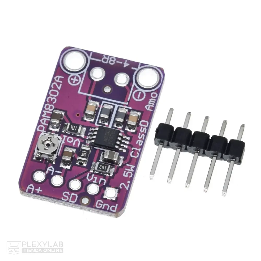 Módulo amplificador de audio PAM8302A mono clase D 2.5W