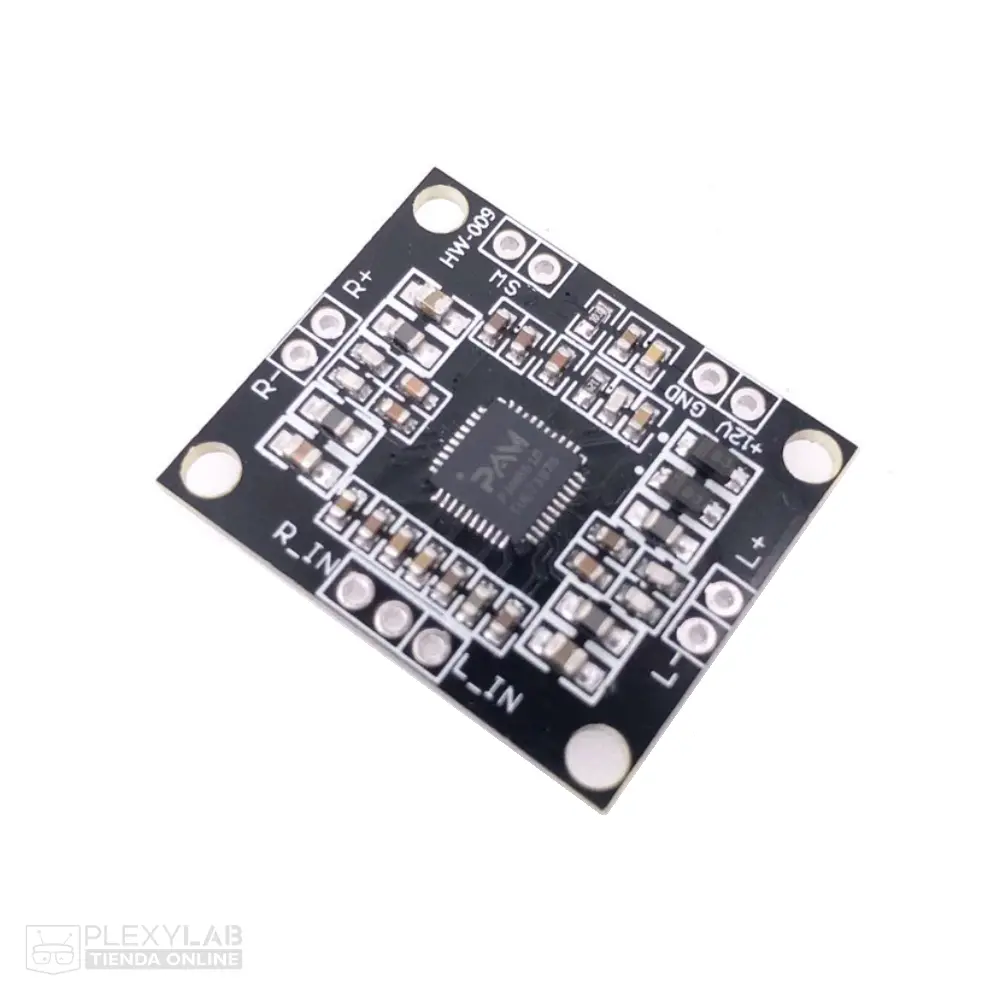 Módulo amplificador de audio estéreo PAM8610 2x15W