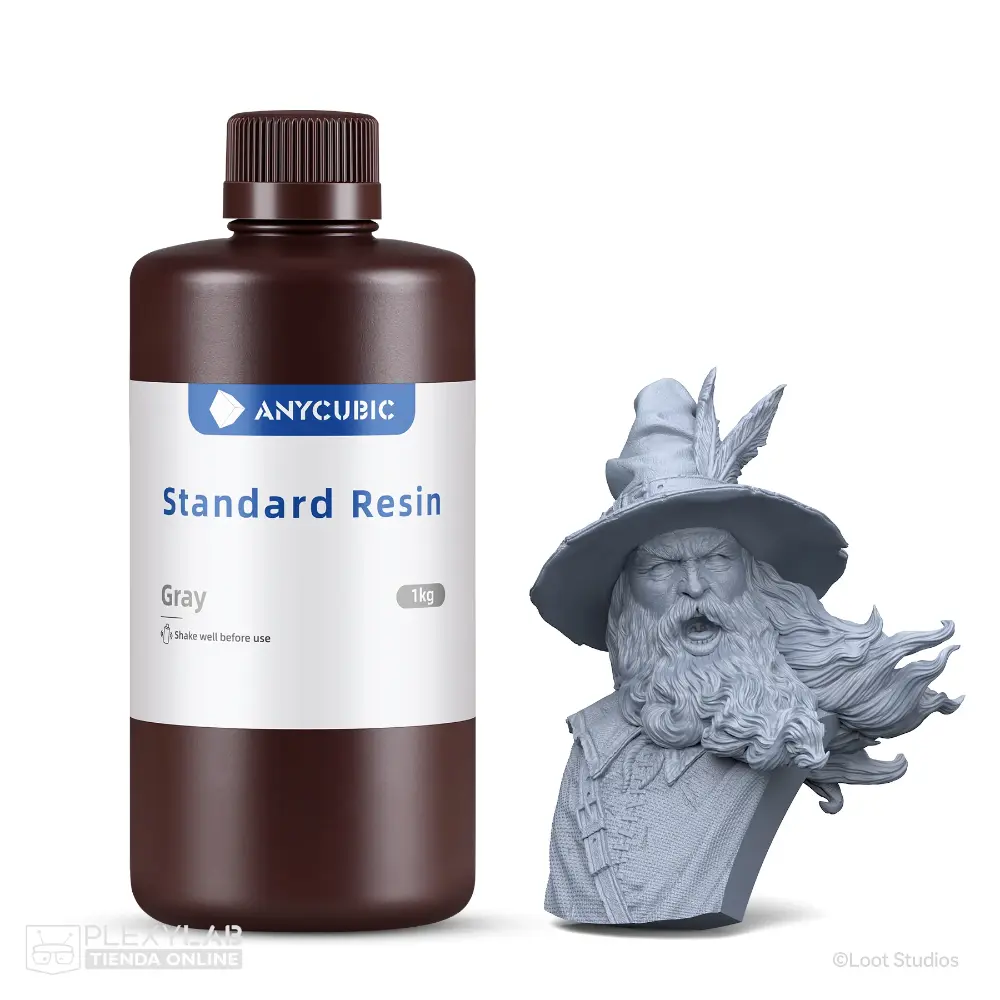Resina Anycubic Standard UV 405 nm de 1 kg