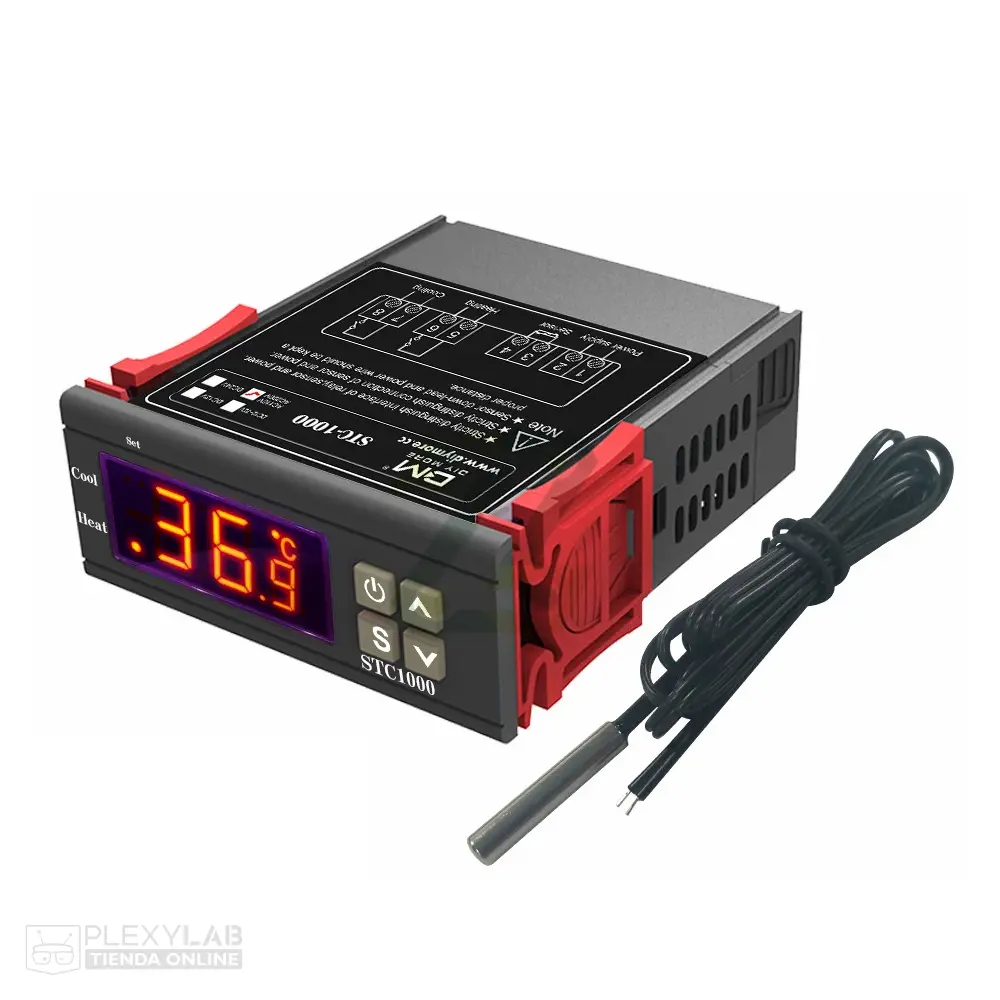 Termostato digital incubadora STC-1000 110 VAC
