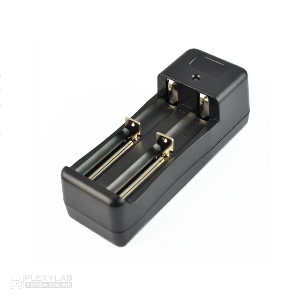 Cargador para baterías de litio 18650 de 3.7V
