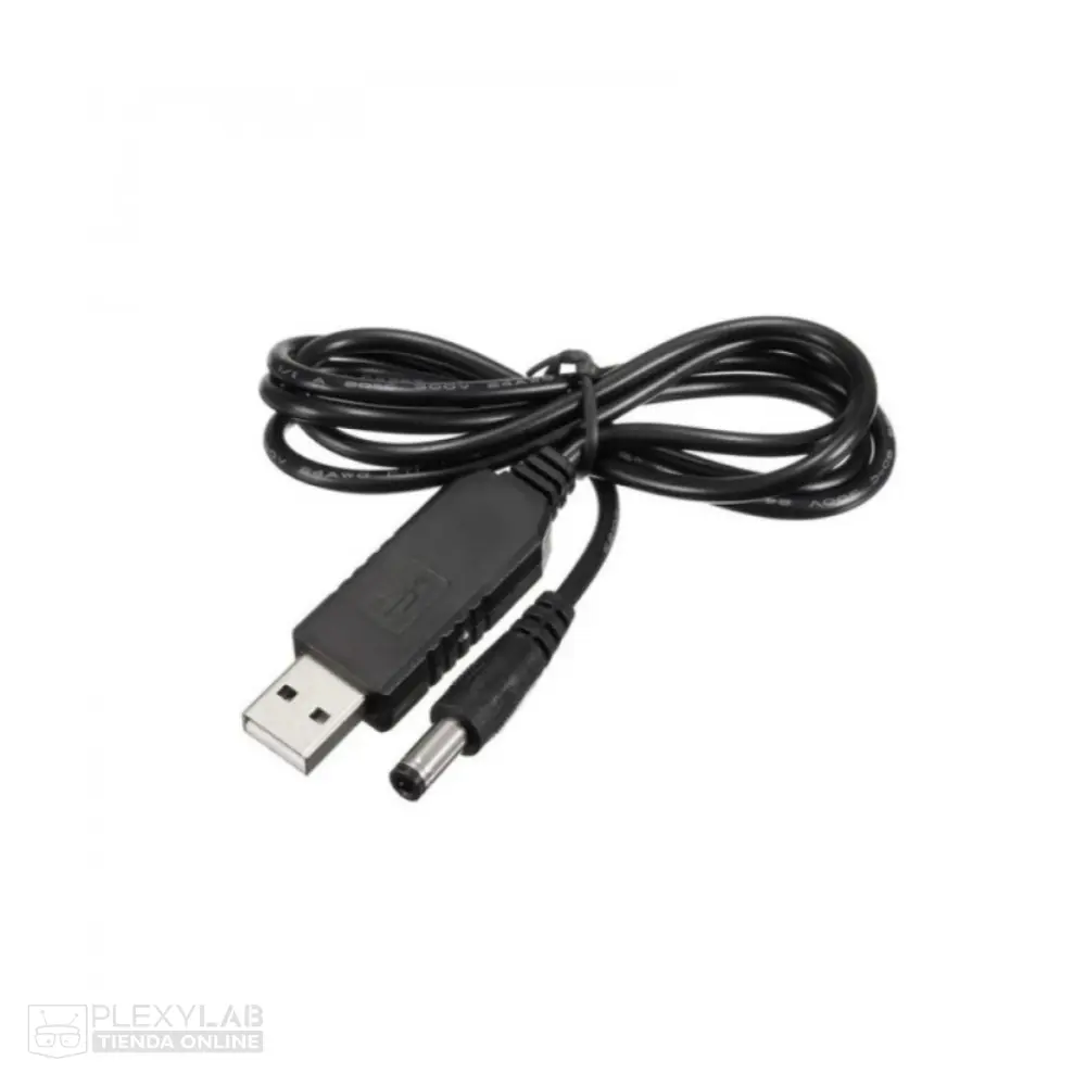 Cable USB de 5V a Plug de 5.5x2.1 mm