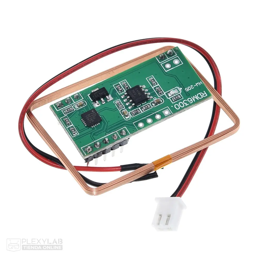 Módulo lector RFID RDM6300 UART para tarjetas de 125 Khz EM4100