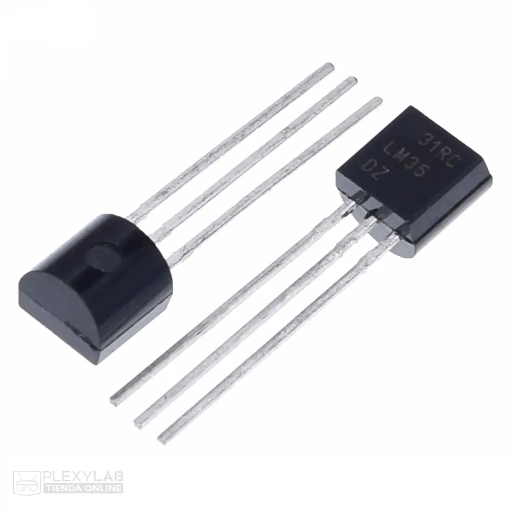 Sensor de temperatura LM35 DZ encapsulado TO-92