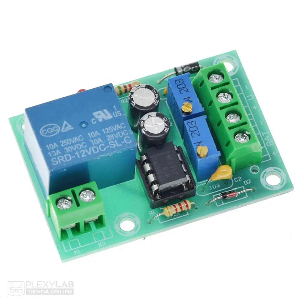 Módulo de control XH-M601 de carga de baterías de 12V