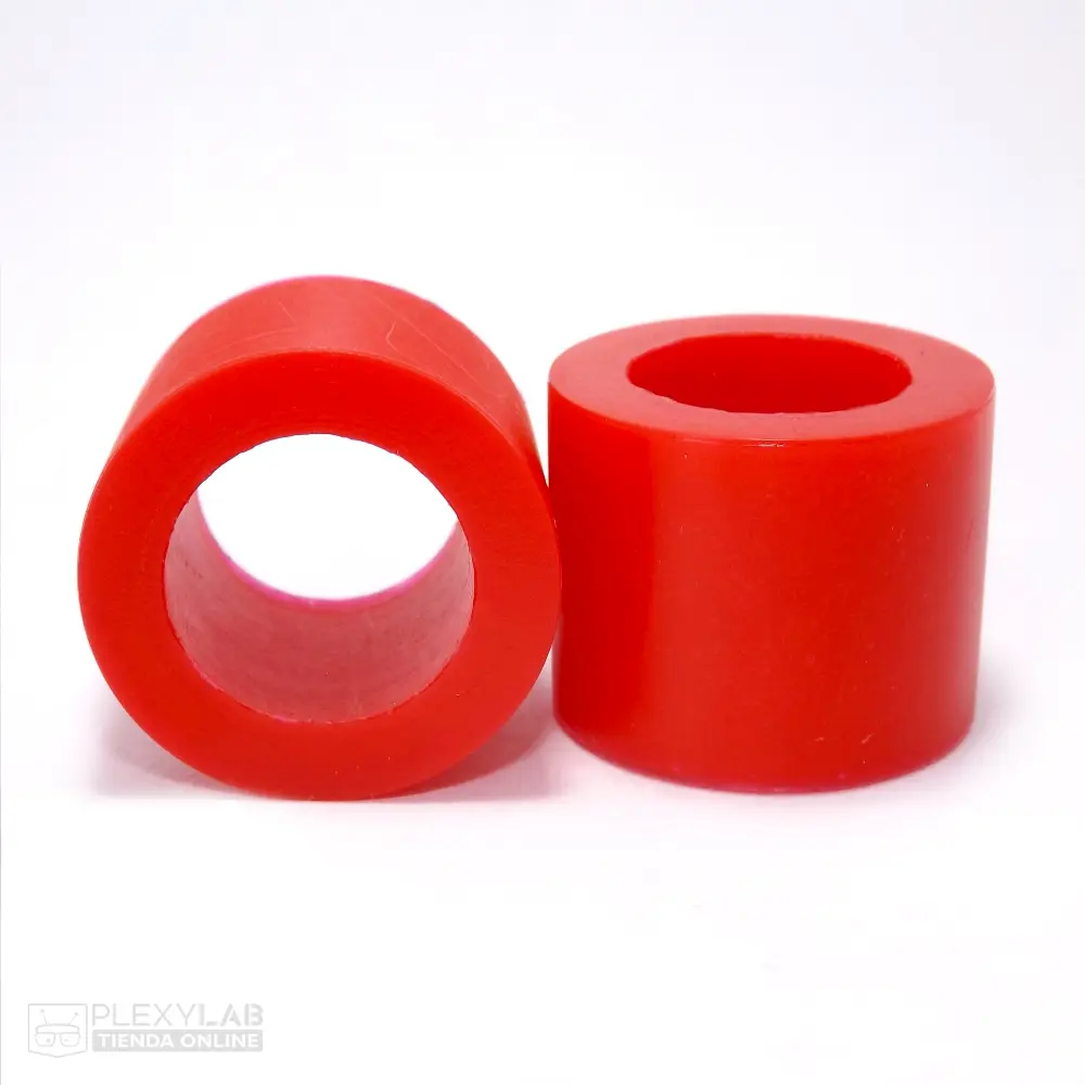 Par de gomas minisumo repuesto para ruedas 31Dx23 mm