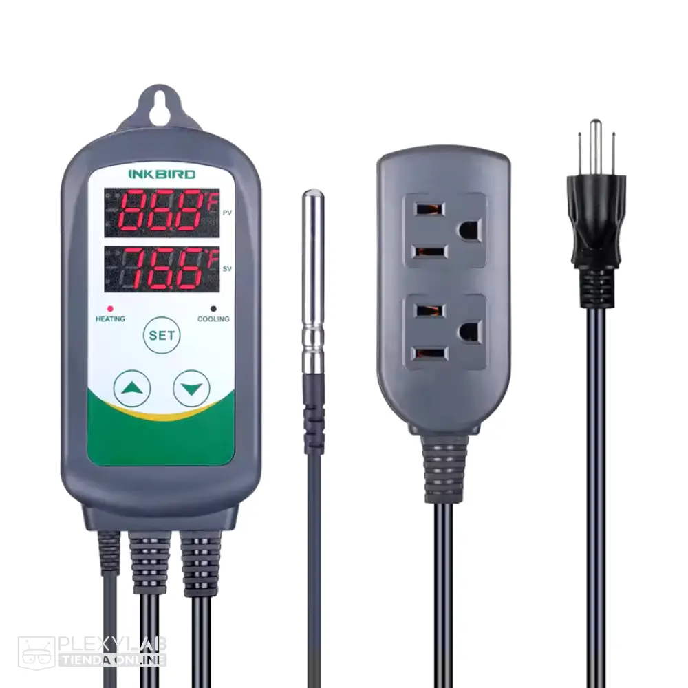 Termostato digital ITC-308, INKBIRD 1000W 110/220 VAC 10 A